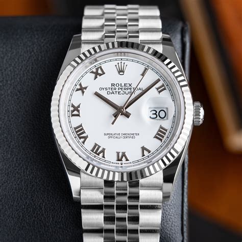 rolex datejust 36mm jubilee diamond|Rolex Datejust 36mm white dial.